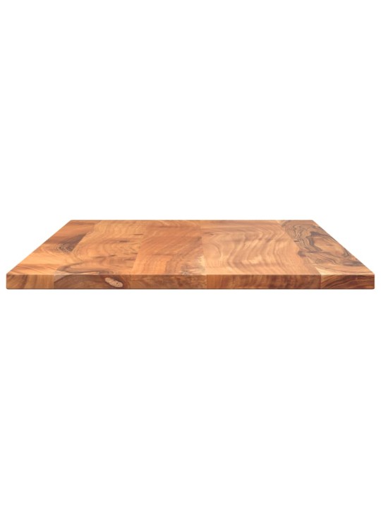 Pöytälevy 70x60x2,5 cm suorakaide täysi akasiapuu