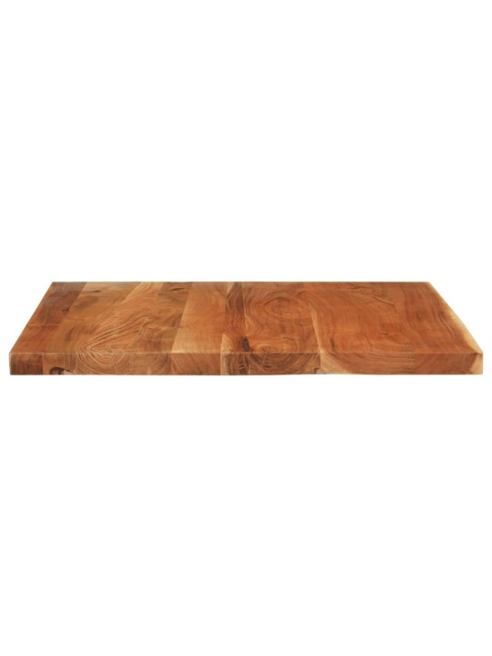 Vidaxl pöytälevy 110x80x2,5 cm suorakaide täysi akasiapuu