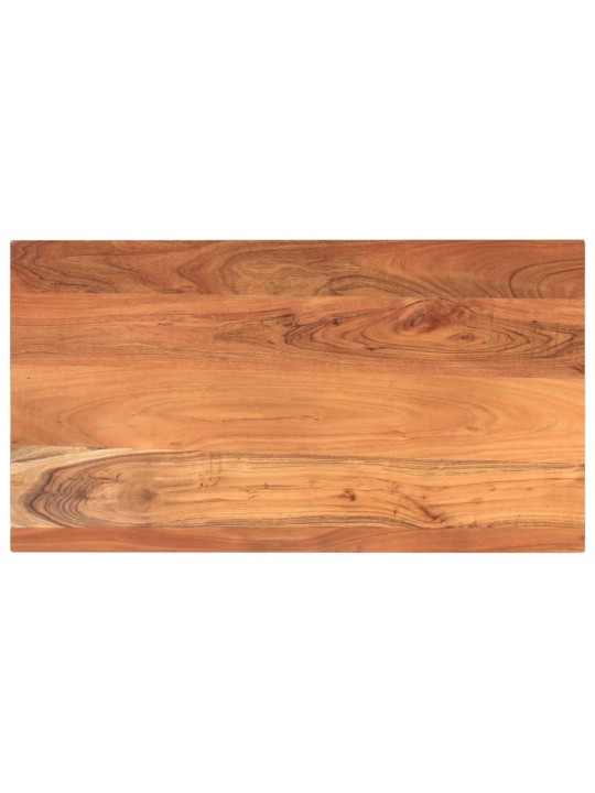 Pöytälevy 110x50x3,8 cm suorakaide täysi akasiapuu