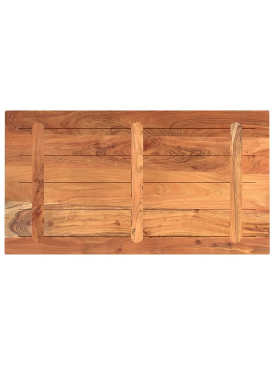 Pöytälevy 110x50x3,8 cm suorakaide täysi akasiapuu