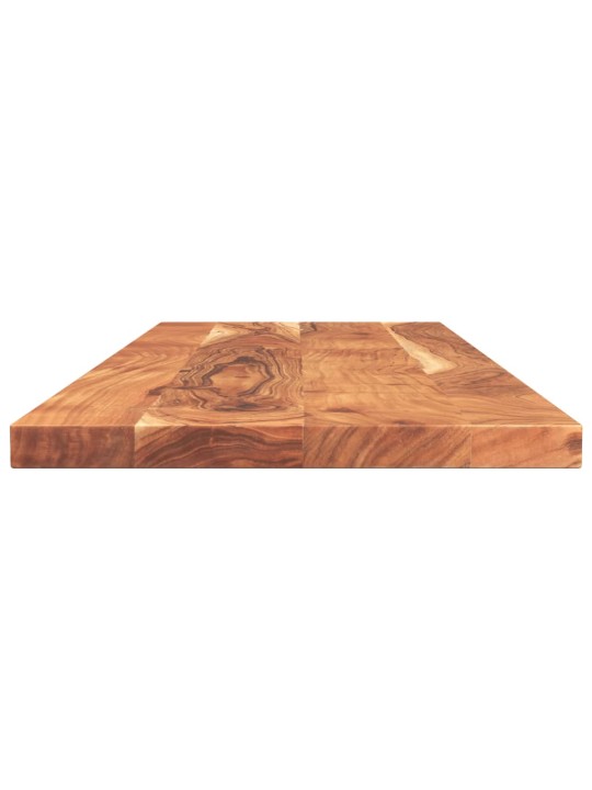 Vidaxl pöytälevy 140x50x3,8 cm suorakaide täysi akasiapuu