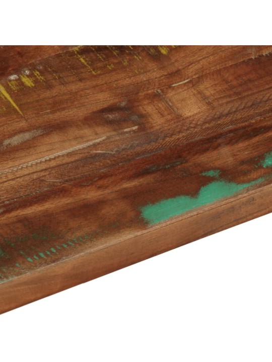 Pöytälevy 100x50x3,8 cm suorakaide kierrätetty täyspuu