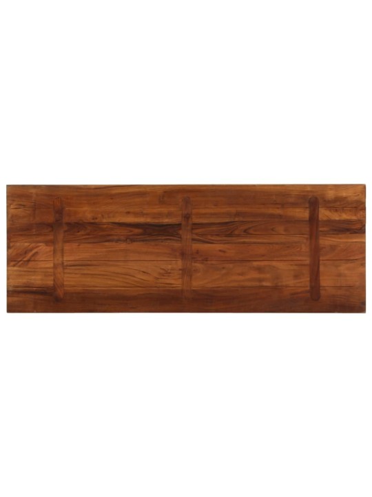 Vidaxl pöytälevy 140x50x3,8 cm suorakaide kierrätetty täyspuu