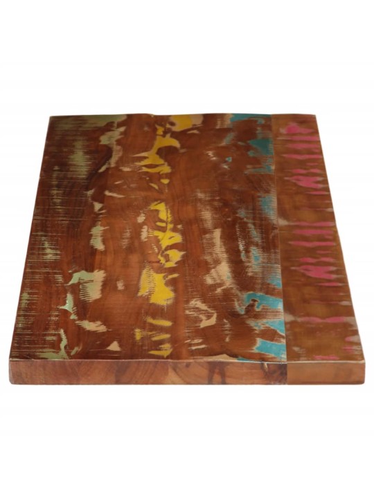 Vidaxl pöytälevy 160x50x3,8 cm suorakaide kierrätetty täyspuu