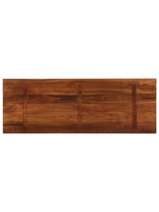 Vidaxl pöytälevy 160x50x3,8 cm suorakaide kierrätetty täyspuu