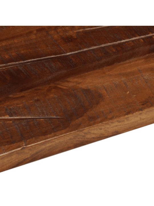 Vidaxl pöytälevy 60x50x2,5 cm suorakaide kierrätetty täyspuu