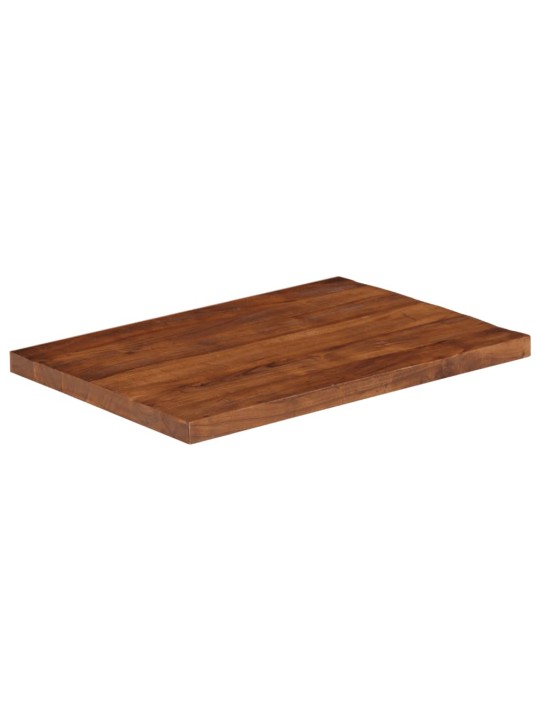 Vidaxl pöytälevy 80x50x2,5 cm suorakaide kierrätetty täyspuu