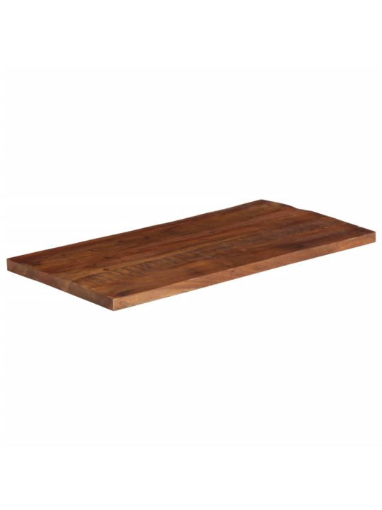 Vidaxl pöytälevy 100x20x2,5 cm suorakaide kierrätetty täyspuu