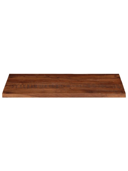 Vidaxl pöytälevy 100x20x2,5 cm suorakaide kierrätetty täyspuu