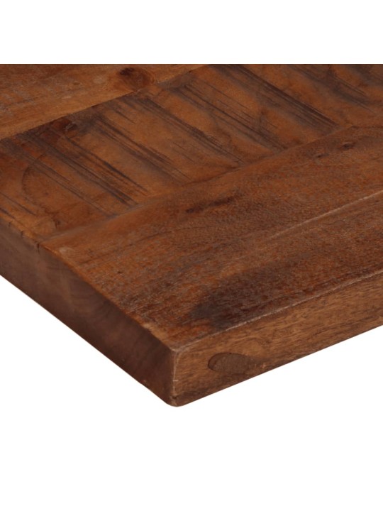 Vidaxl pöytälevy 100x20x2,5 cm suorakaide kierrätetty täyspuu