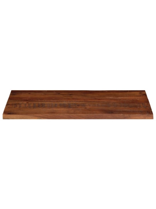 Vidaxl pöytälevy 120x50x2,5 cm suorakaide kierrätetty täyspuu