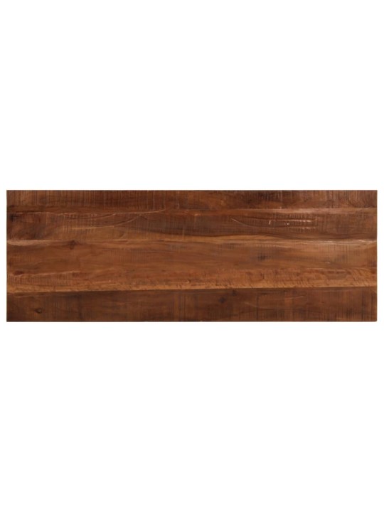 Vidaxl pöytälevy 140x50x2,5 cm suorakaide kierrätetty täyspuu