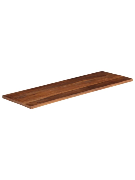 Vidaxl pöytälevy 140x50x2,5 cm suorakaide kierrätetty täyspuu