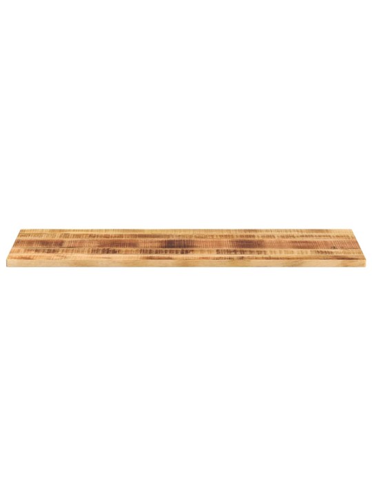 Pöytälevy 140x50x2,5 cm suorakaide karkea täysi mangopuu