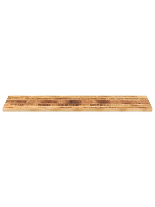 Pöytälevy 140x60x2,5 cm suorakaide karkea täysi mangopuu