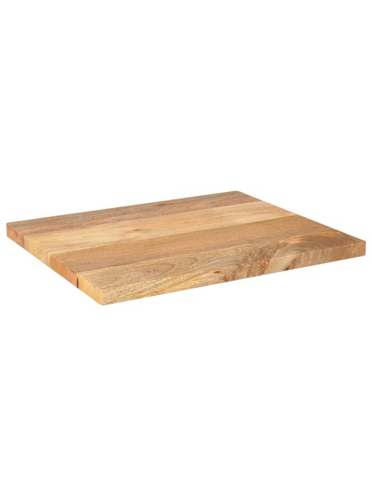 Pöytälevy 60x50x2,5 cm suorakaide täysi mangopuu