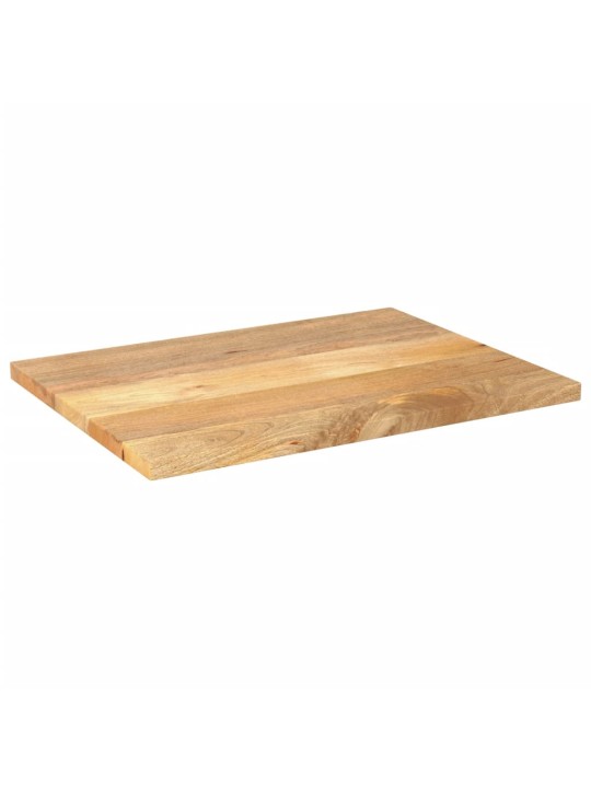 Pöytälevy 70x50x2,5 cm suorakaide täysi mangopuu