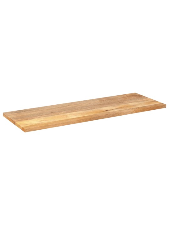 Pöytälevy 140x50x2,5 cm suorakaide täysi mangopuu