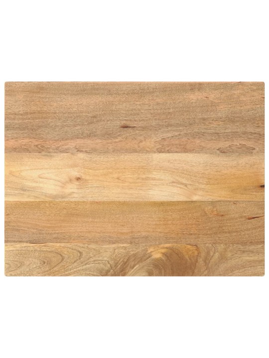 Pöytälevy 70x50x3,8 cm suorakaide täysi mangopuu