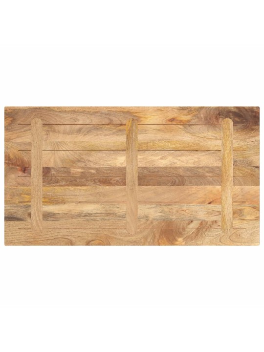 Pöytälevy 100x50x3,8 cm suorakaide täysi mangopuu