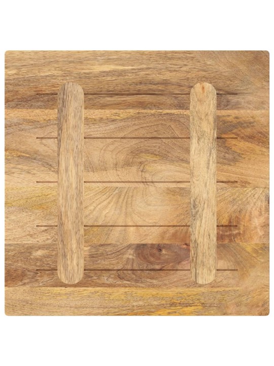 Pöytälevy 60x60x3,8 cm neliö täysi mangopuu