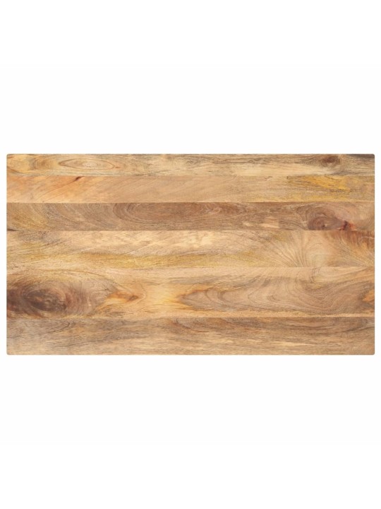 Pöytälevy 100x60x3,8 cm suorakaide täysi mangopuu