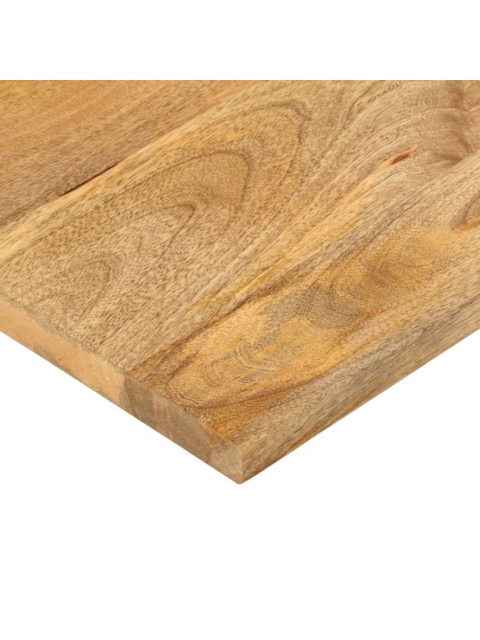 Pöytälevy 100x60x3,8 cm suorakaide täysi mangopuu