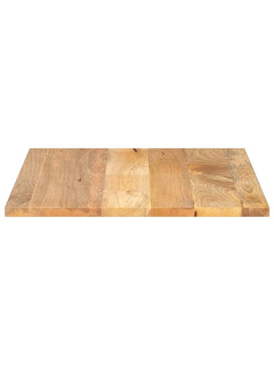 Pöytälevy 90x90x3,8 cm neliö täysi mangopuu