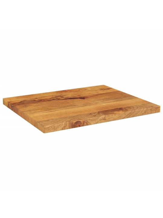 Pöytälevy 60x50x2,5 cm suorakaide täysi mangopuu