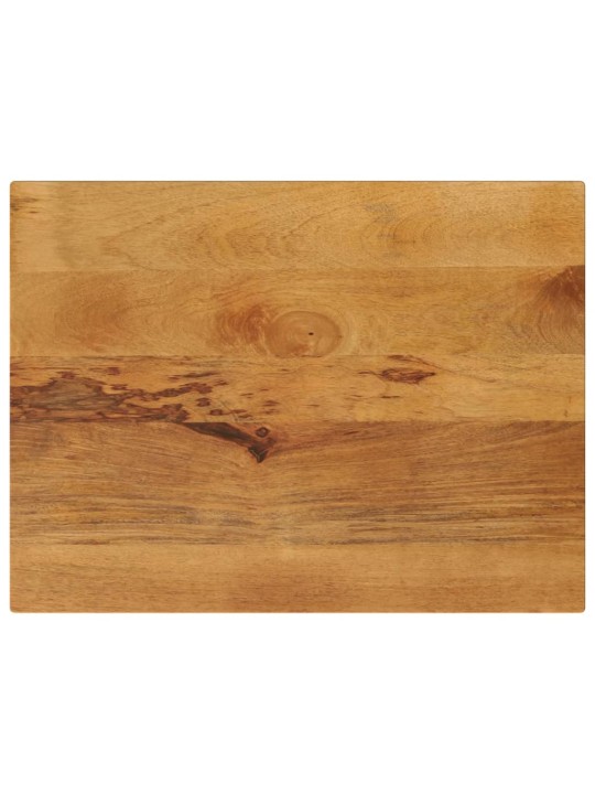 Pöytälevy 80x50x2,5 cm suorakaide täysi mangopuu