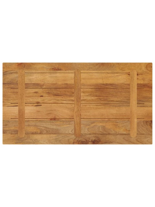 Pöytälevy 120x50x2,5 cm suorakaide täysi mangopuu