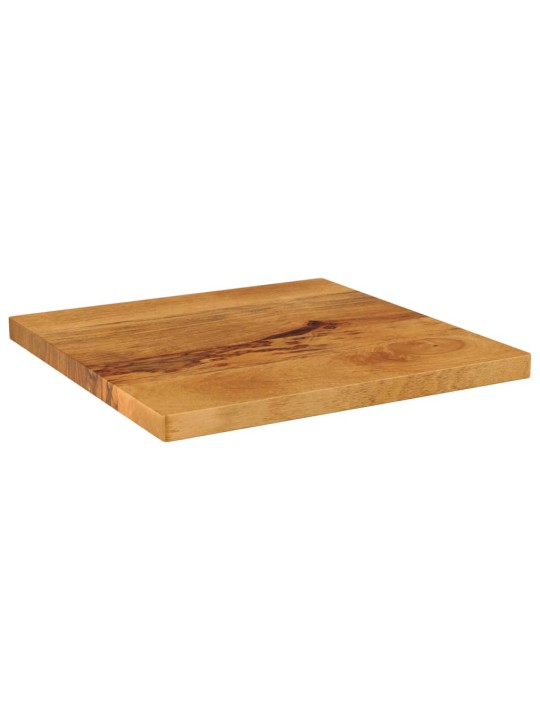 Pöytälevy 60x60x2,5 cm neliö täysi mangopuu