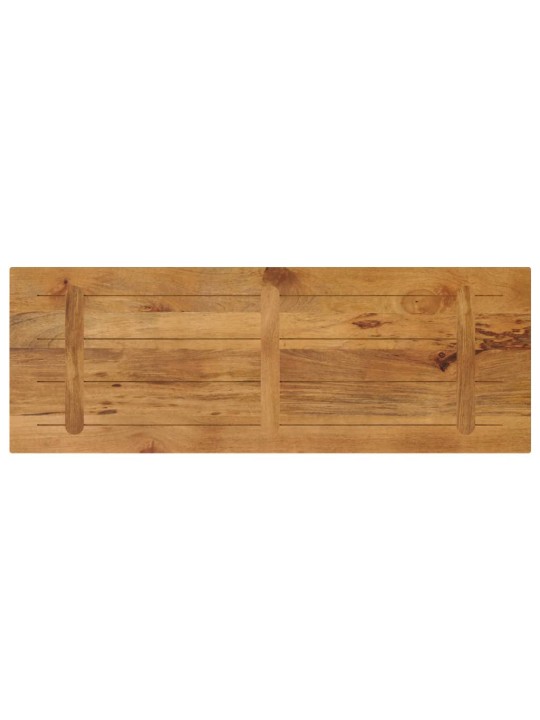 Pöytälevy 140x60x2,5 cm suorakaide täysi mangopuu