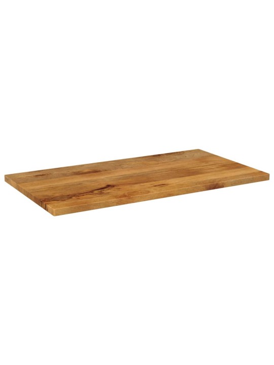 Pöytälevy 100x60x3,8 cm suorakaide täysi mangopuu