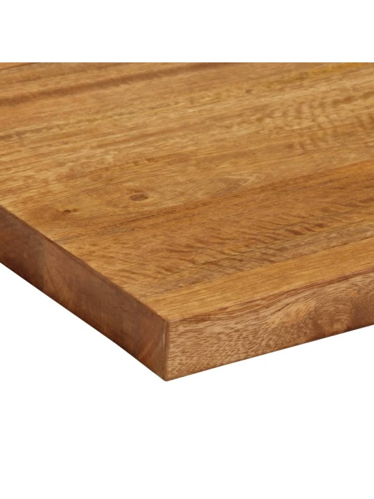 Pöytälevy 100x60x3,8 cm suorakaide täysi mangopuu