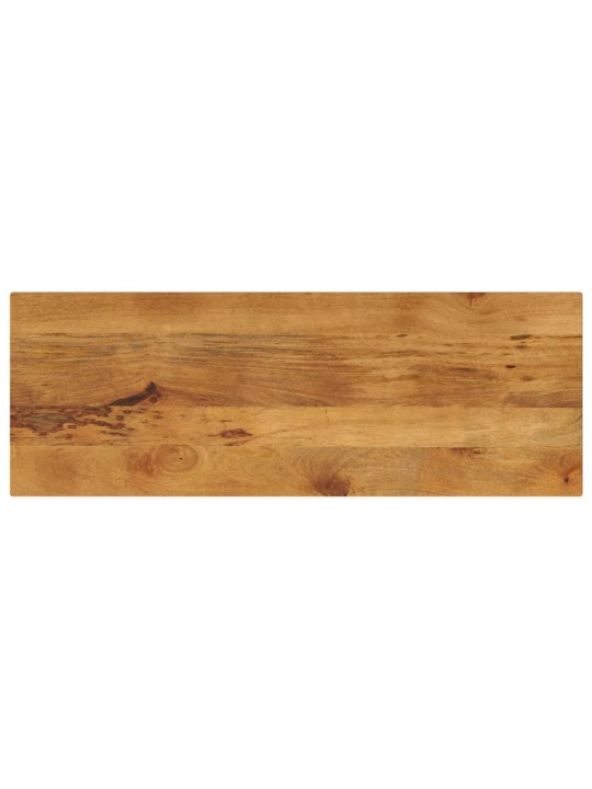 Pöytälevy 140x60x3,8 cm suorakaide täysi mangopuu