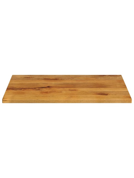 Pöytälevy 90x80x3,8 cm suorakaide täysi mangopuu