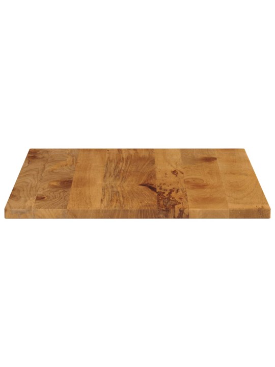 Pöytälevy 90x80x3,8 cm suorakaide täysi mangopuu
