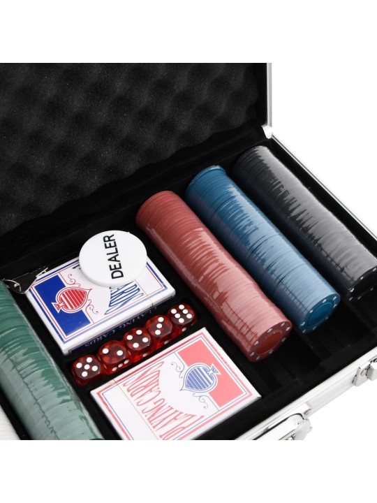 Pokeri pelimerkkisarja 300 kpl 4 g