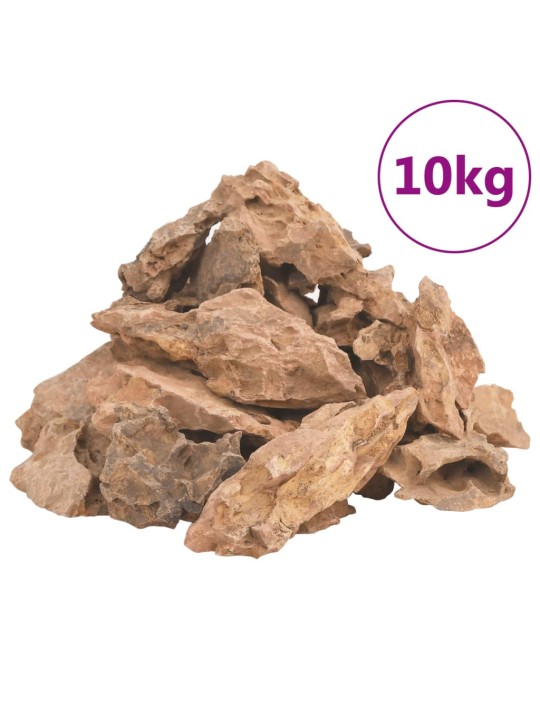 Lohikäärmekivet 10 kg ruskea 1-10 cm