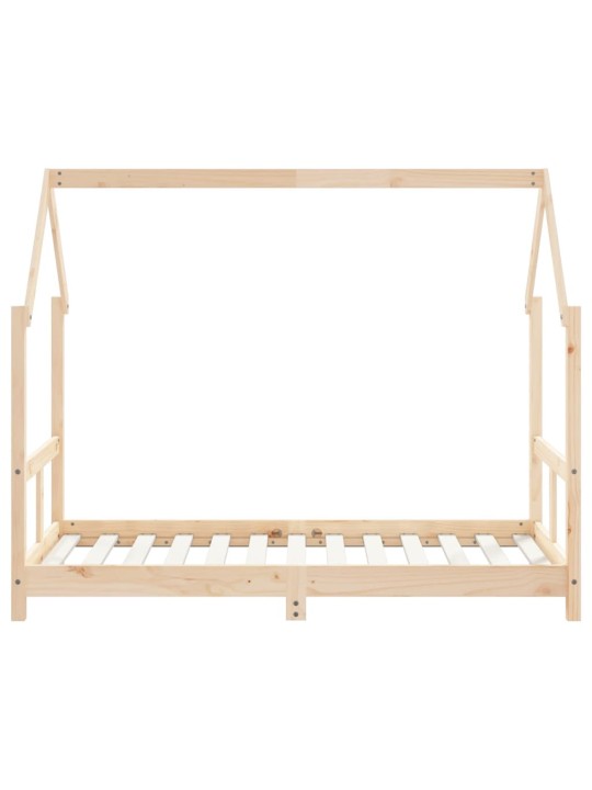 Lasten sängynrunko 80x160 cm täysi mänty