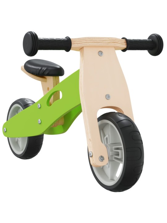 Tasapainopyörä lapsille 2-in-1 vihreä