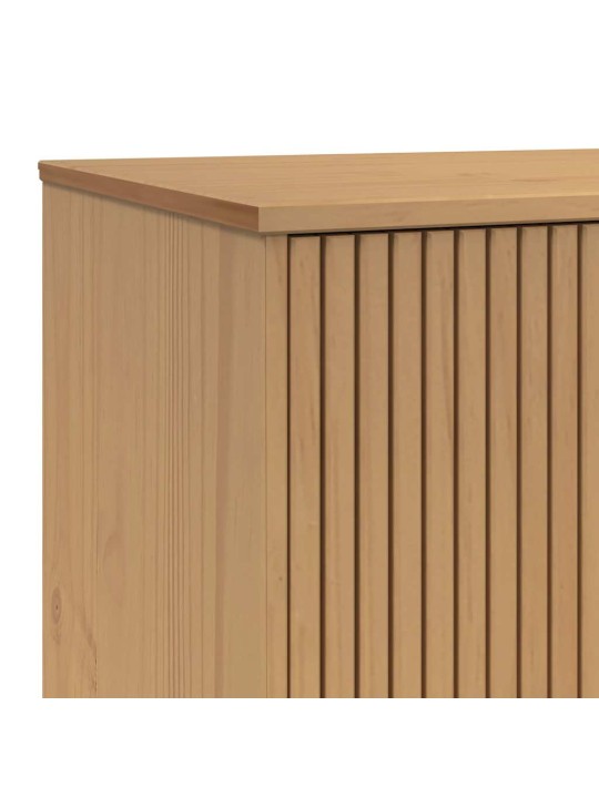 Tv-taso olden ruskea 114x43x57 cm täysi mänty