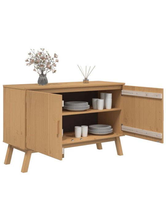 Senkki olden ruskea 114x43x73,5 cm täysi mänty