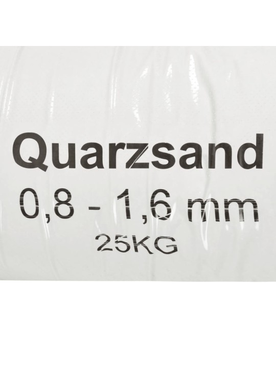 Suodatinhiekka 25 kg 0,8 - 1,6 mm