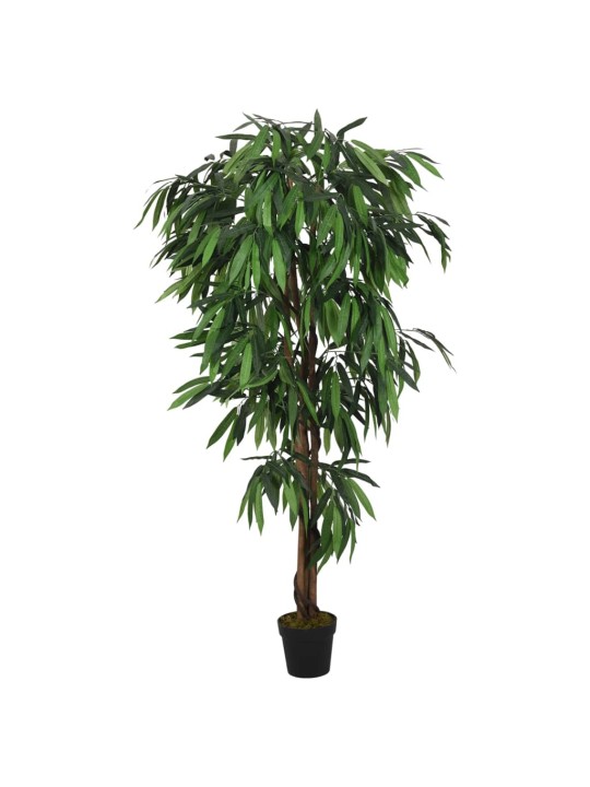 Tekokasvi mangopuu 600 lehteä 150 cm vihreä