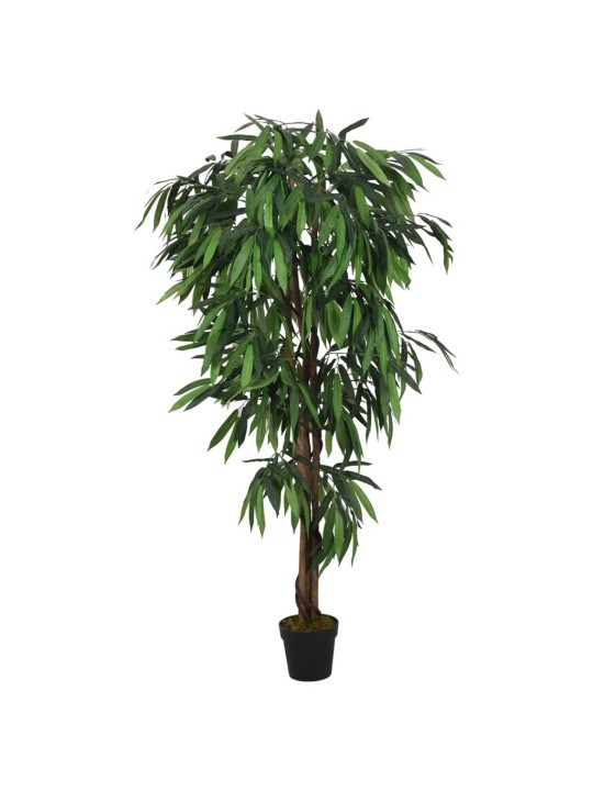 Tekokasvi mangopuu 1050 lehteä 200 cm vihreä