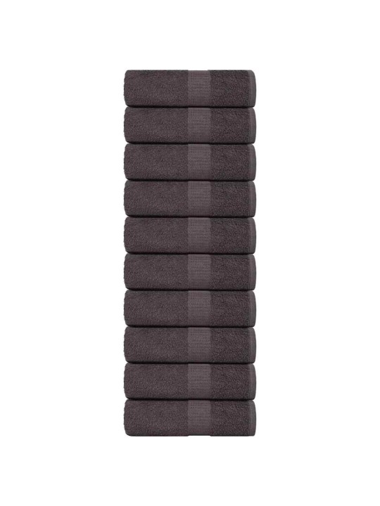 Saippuapyyhkeet 10 kpl frogn antrasiitti 30x30 cm 100% puuvilla