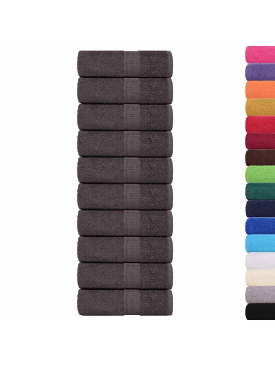 Vieraspyyhkeet 50 kpl frogn antrasiitti 30x50 cm 100% puuvilla