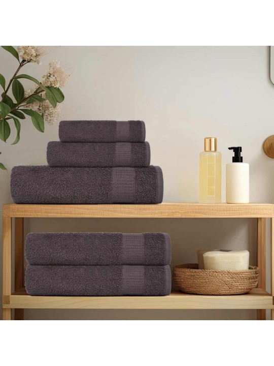 Kylpypyyhkeet 4 kpl frogn antrasiitti 100x150 cm 100% puuvilla